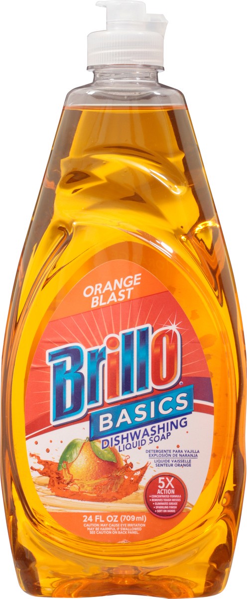 slide 7 of 9, Brillo Dish Det. Orange 12Ct/24Oz, 24 oz