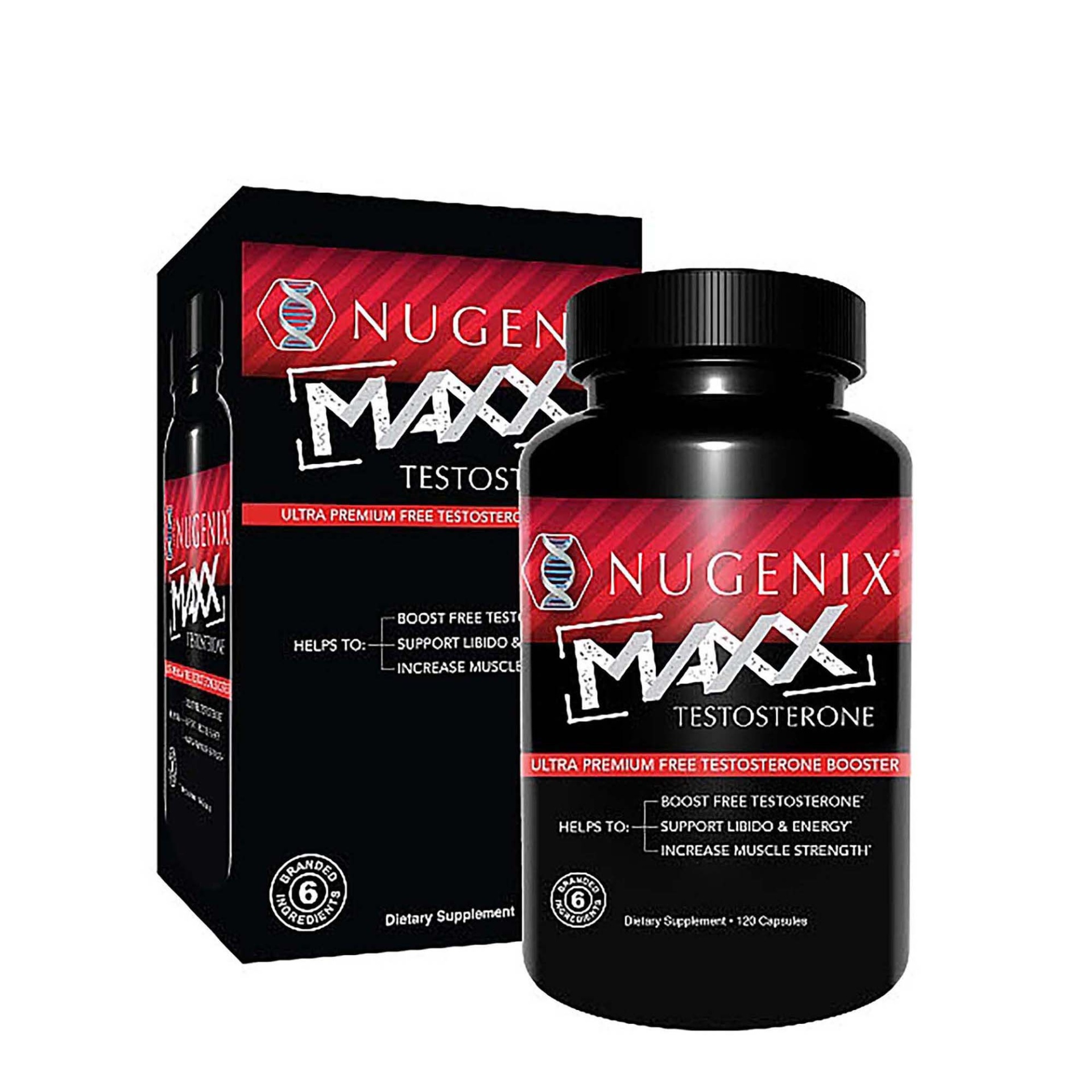 slide 1 of 1, Nugenix Maxx, 120 ct