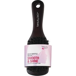 slide 1 of 1, Beauty 360 Smooth Shine Small Boar Bristle Brush, 1 ct