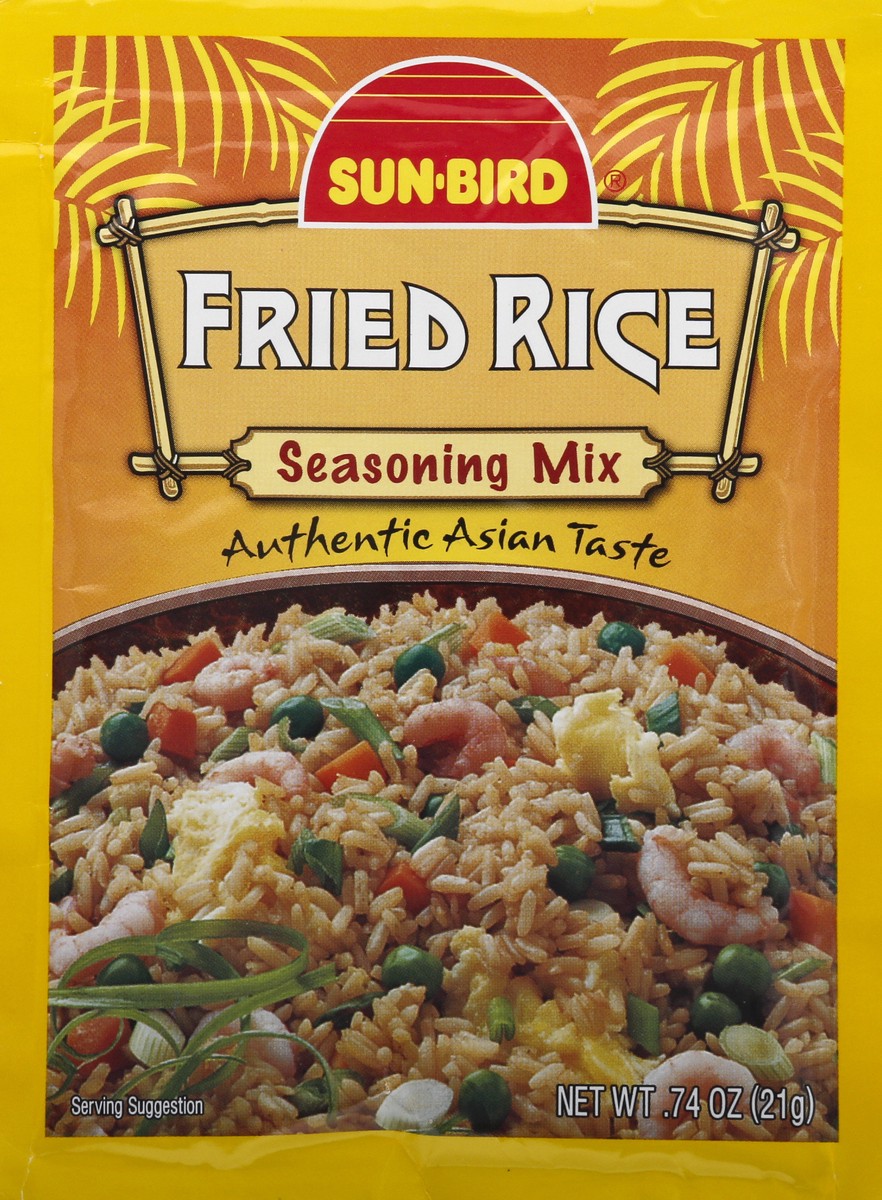 slide 8 of 12, Sun-Bird Fried Rice Seasoning Mix 0.74 oz, 0.74 oz