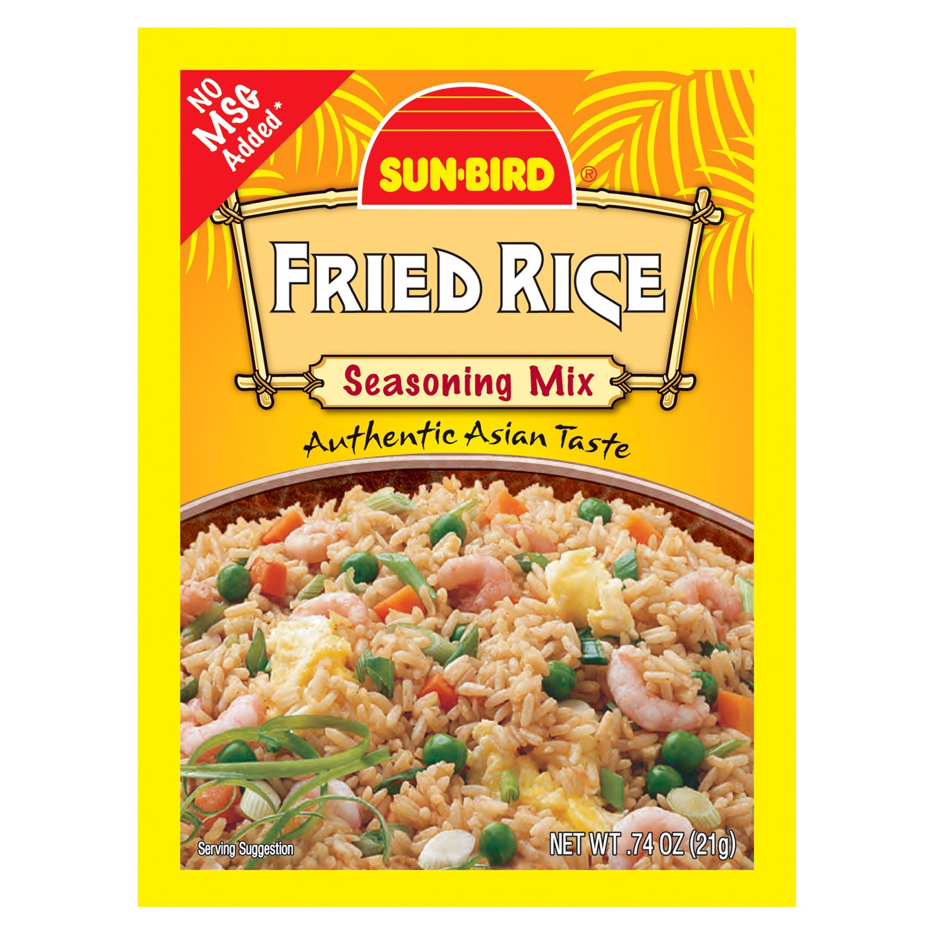 slide 1 of 12, Sun-Bird Fried Rice Seasoning Mix 0.74 oz, 0.74 oz