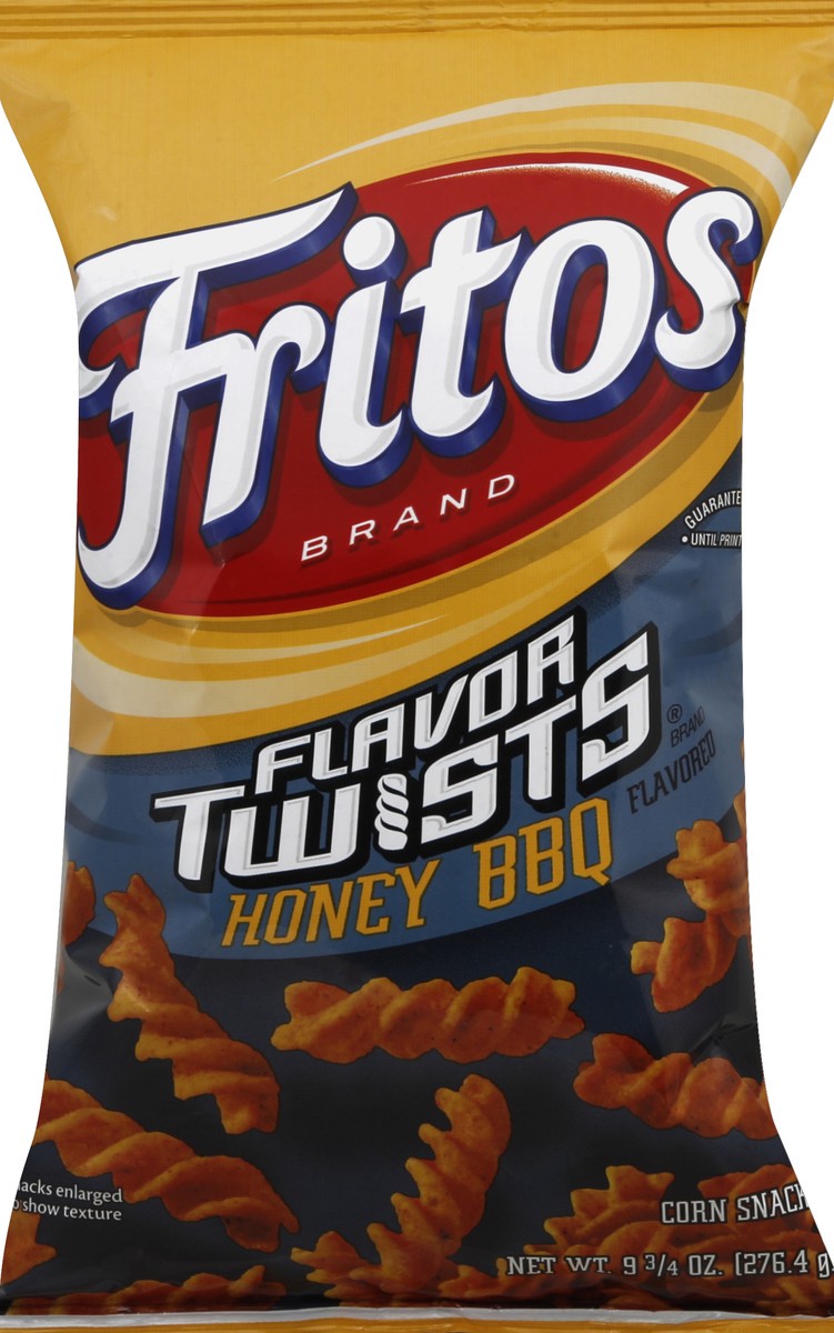 slide 5 of 6, Fritos Flavor Twists Honey BBQ Corn Snacks, 9.75 oz