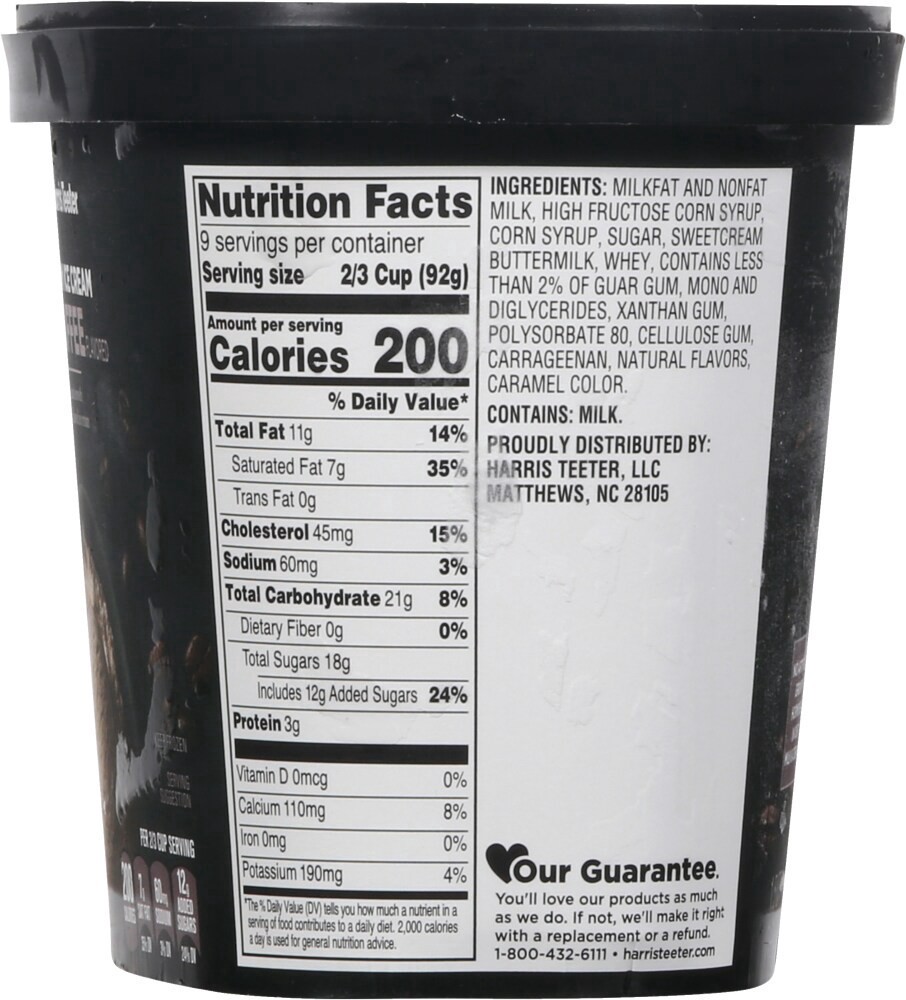 slide 3 of 3, Harris Teeter® Coffee Flavored Premium Ice Cream, 1.5 qt