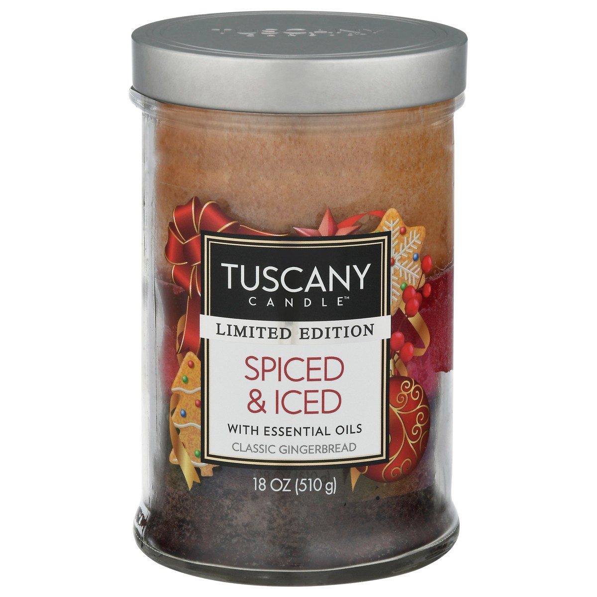 slide 7 of 11, Tuscany Candle Spiced & Iced Candle with Essential Oils 1 ea, 1 ct