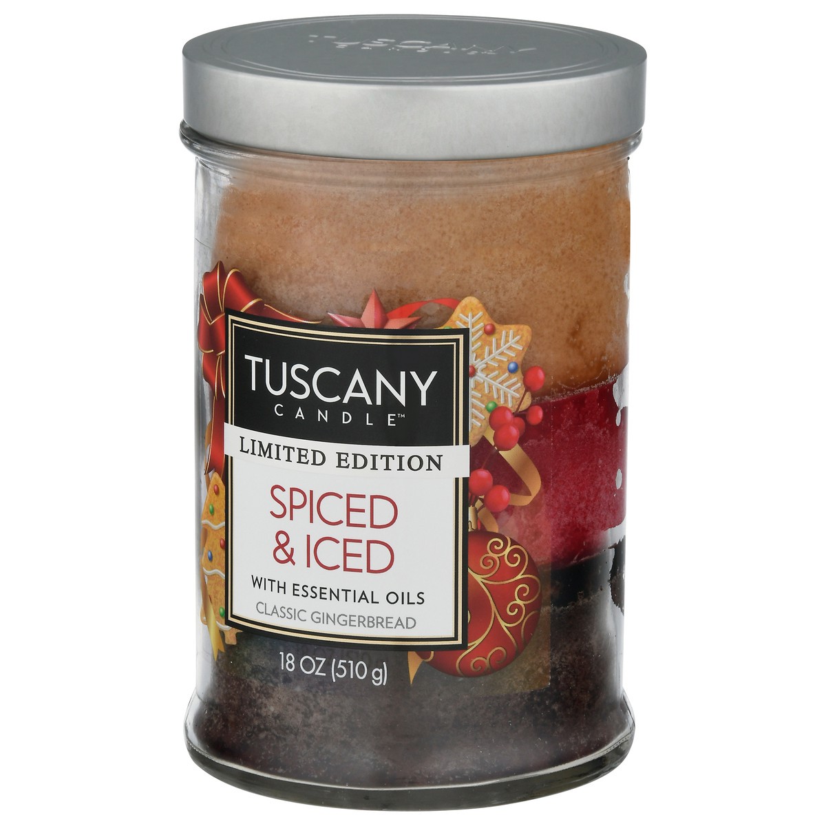 slide 6 of 11, Tuscany Candle Spiced & Iced Candle with Essential Oils 1 ea, 1 ct