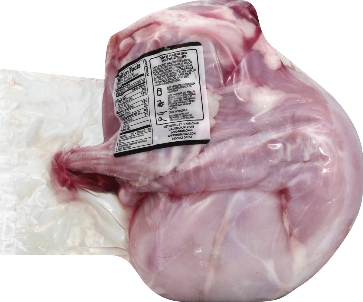 slide 6 of 10, D'Artagnan with Giblets Young Rabbit 1 ea, 1 ct