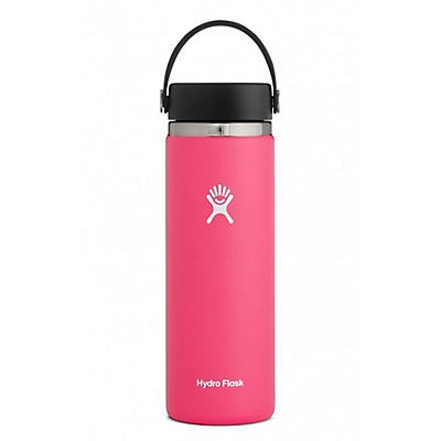 slide 1 of 1, Hydro Flask Wide Mouth Water Bottle With Flex Cap, Watermelon, 20 oz