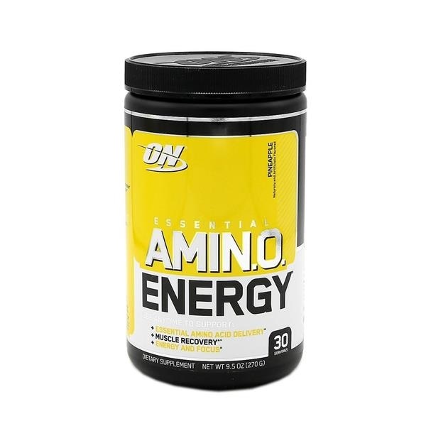 slide 1 of 1, Optimum Nutrition Essential Amino Energy Pineapple, 9.5 oz