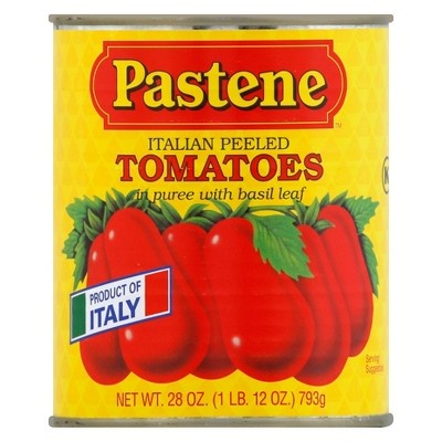 slide 1 of 1, Pastene Italian Peeled Tomatoes, 28 oz