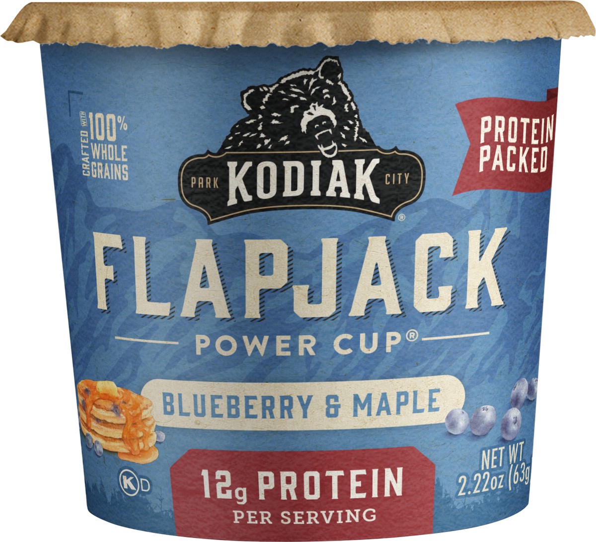 slide 3 of 5, Kodiak Cakes Blueberry & Maple Flapjack On The Go, 2.22 oz