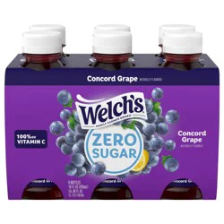 Welch's Zero Sugar Concord Grape 10 fl oz