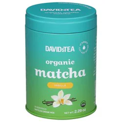 DavidsTea Organic Vanilla Matcha Drink Mix 2.29 oz