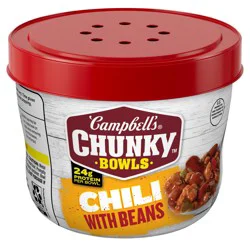 Campbell's Chunky Chili With Beans, 15.25 oz Bowl