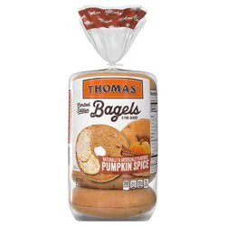 Thomas' Limited Edition Pumpkin Spice Bagels