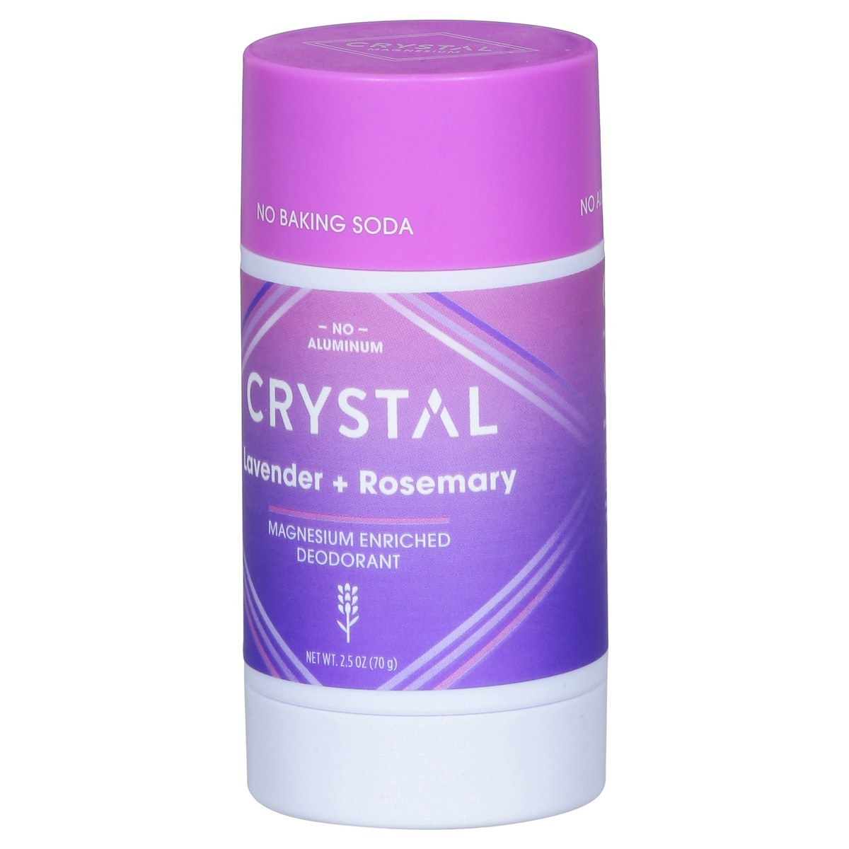 slide 6 of 9, Crystal Magnesium Enriched Deodorant Lavender + Rosemary, 2.5 Oz, 1 ct