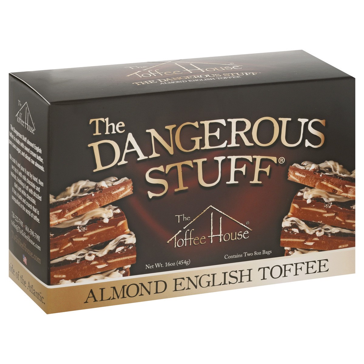 slide 9 of 10, The Toffee House The Dangerous Stuff, 16 oz