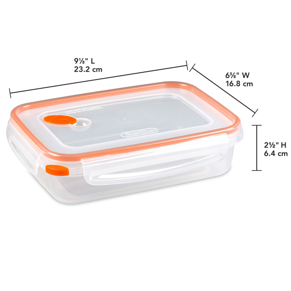 slide 18 of 21, Sterilite Ster Ultra Seal, 5.8 cups