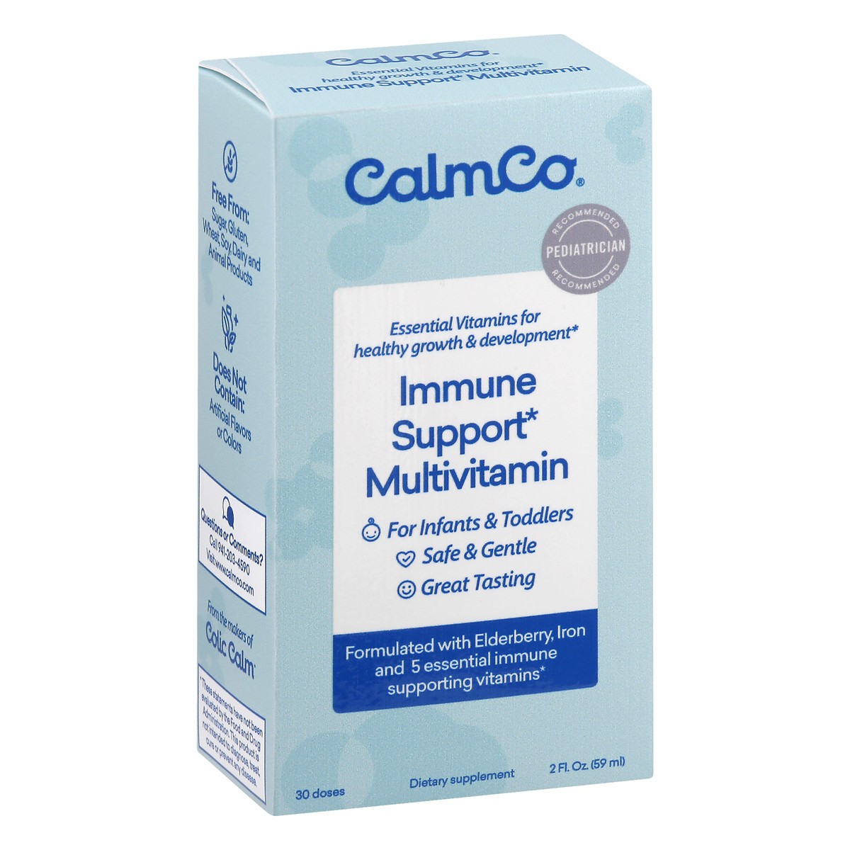slide 7 of 9, CalmCo Immune Support for Infants & Toddlers Multivitamin 2 oz, 2 oz