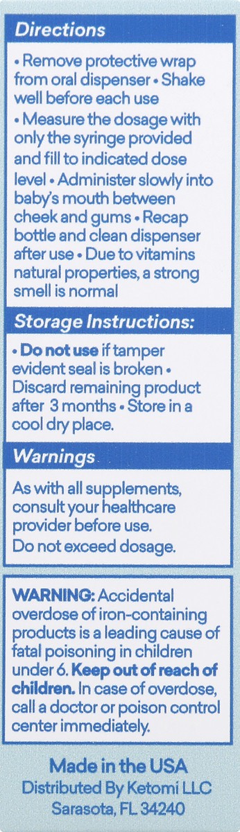 slide 3 of 9, CalmCo Immune Support for Infants & Toddlers Multivitamin 2 oz, 2 oz