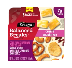 Sargento Smoky Sweet BBQ Balanced Breaks - 3 pk