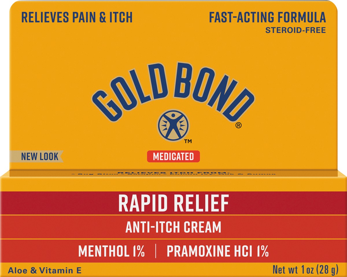 slide 4 of 8, Gold Bond Rapid Relief Anti-Itch Cream, 