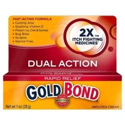 Gold Bond Rapid Relief Anti-Itch Cream (1 Oz)