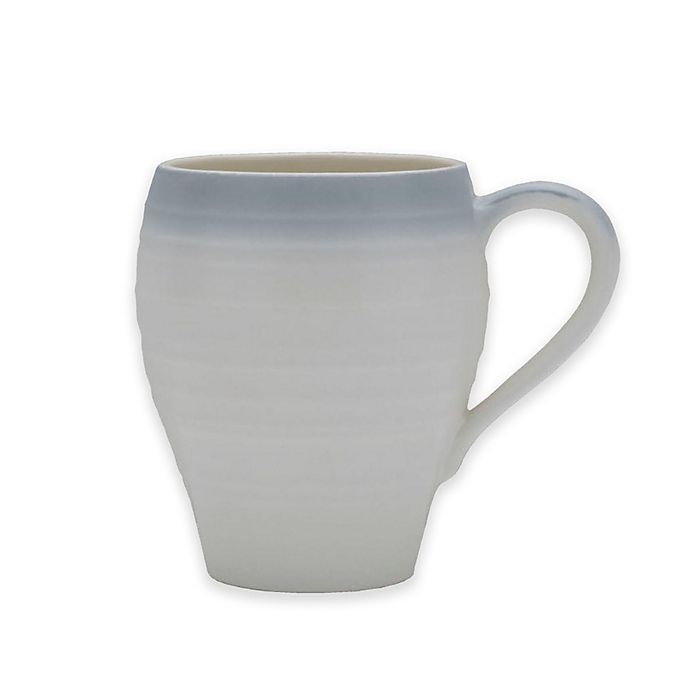 slide 1 of 1, Mikasa Swirl Ombre Mug - Grey, 1 ct