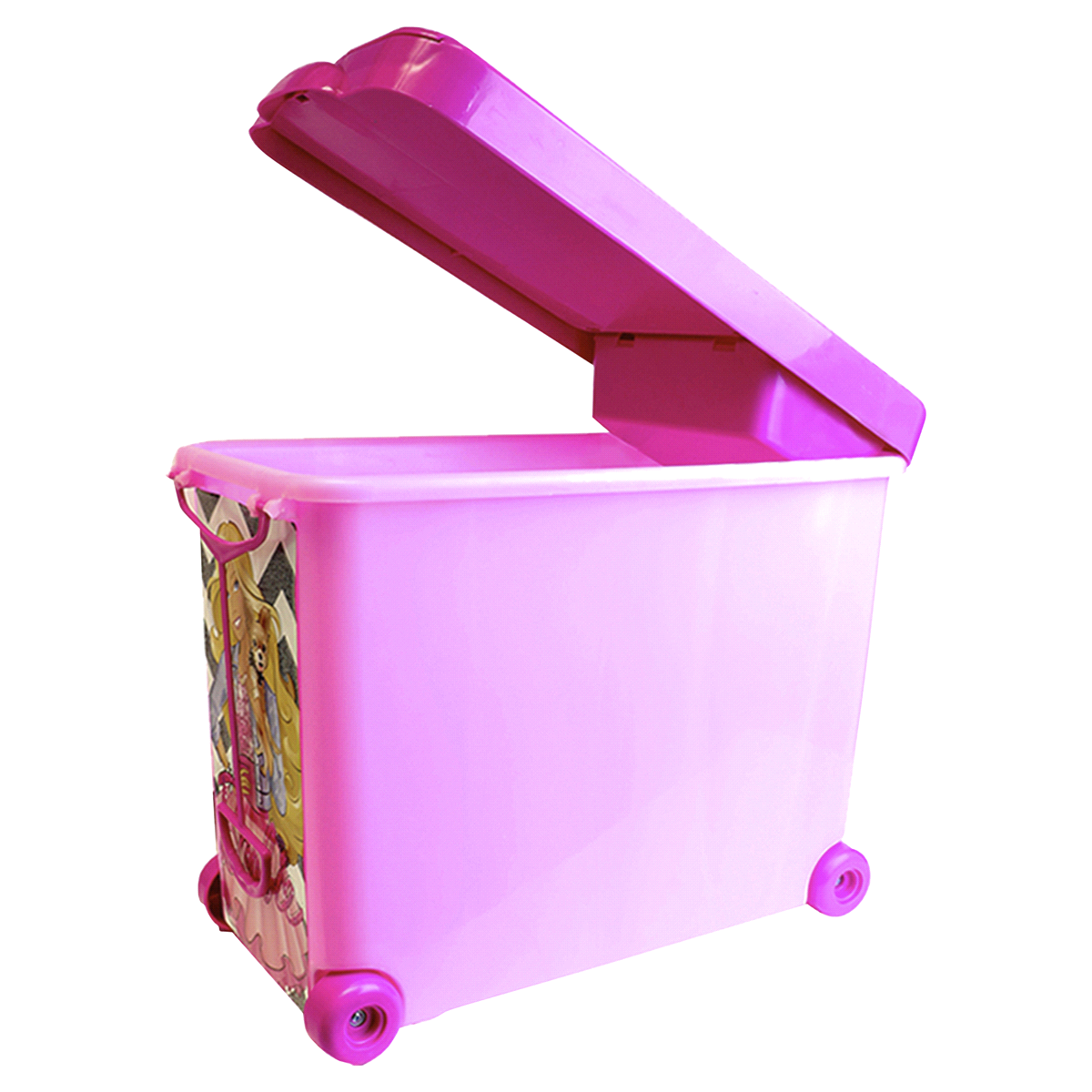 slide 4 of 7, Barbie Rolling Doll Storage Case 1 ea, 1 ct