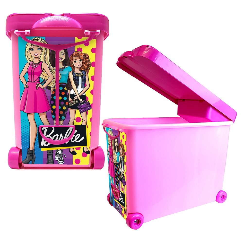 slide 7 of 7, Barbie Rolling Doll Storage Case 1 ea, 1 ct