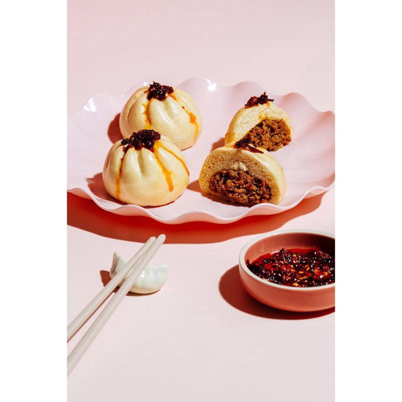 slide 3 of 5, Laoban Dumplings Frozen Bao Buns Spicy Beef - 10oz/4pk, 4 ct; 10 oz