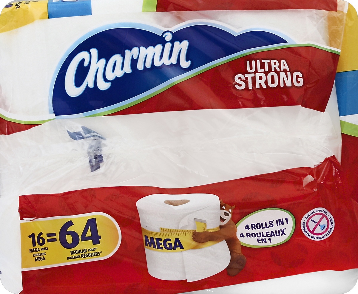 slide 3 of 5, Charmin Bathroom Tissue 16 ea, 16 ct