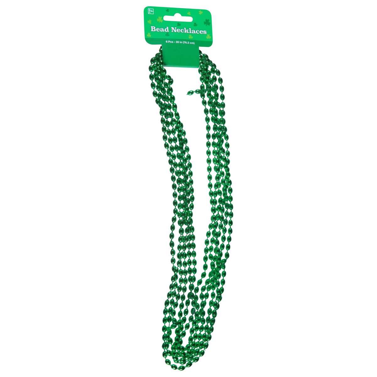 slide 2 of 9, Ampro Metallic Green Bead Necklaces 6 ea, 6 ct