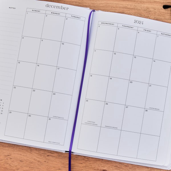 slide 3 of 8, 2024 Happy Planner 12-Month Monthly/Weekly Small Organized By Happy Planner, 5-1/2"" X 8-5/8"", Good Days, July 2024 To June 2025, 1 ct