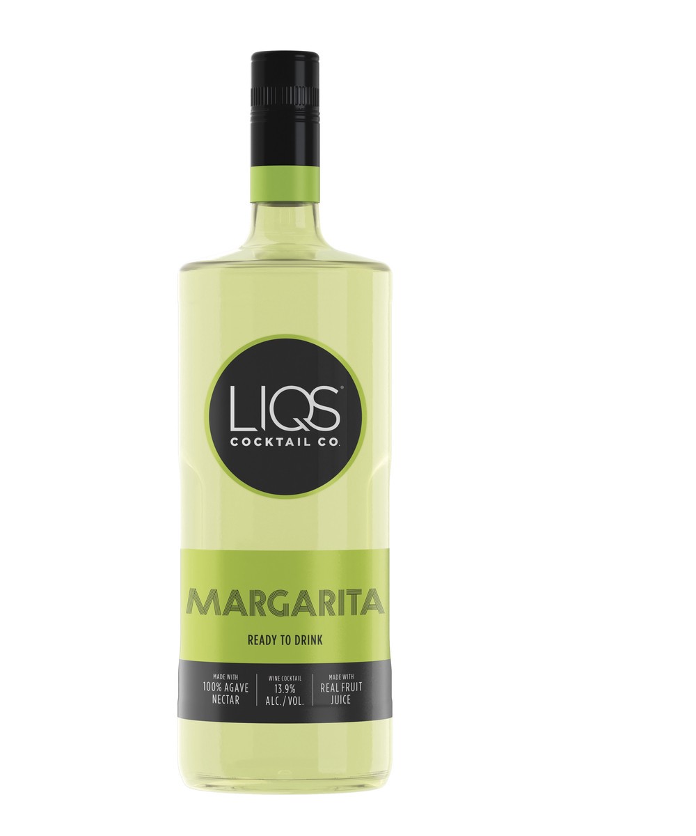 slide 1 of 2, LIQS Zero Sugar Margarita Ready to Drink, 1.5 l