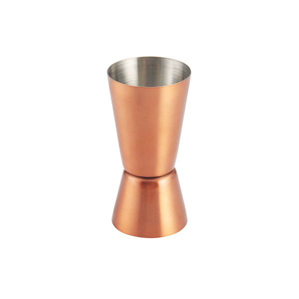 slide 1 of 1, BarCraft Copper Dual Jigger, 1 ct