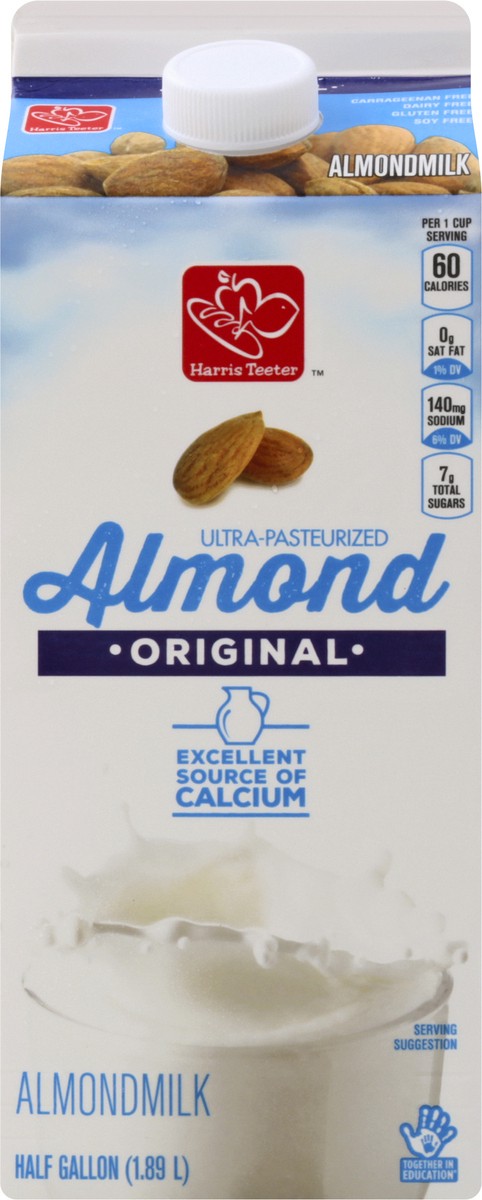 slide 2 of 13, Harris Teeter Almond Drink - 64 fl oz, 64 fl oz