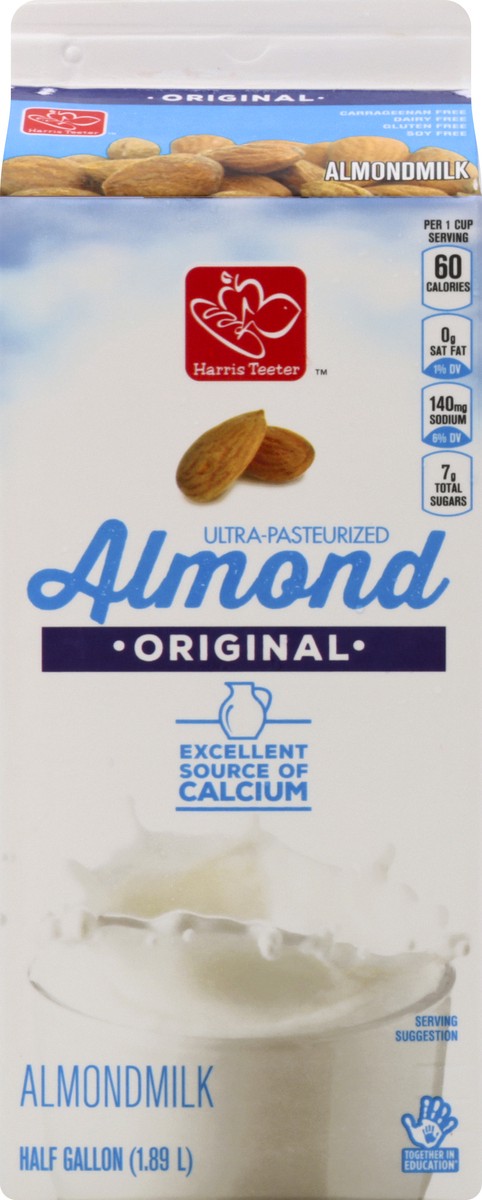 slide 13 of 13, Harris Teeter Almond Drink - 64 fl oz, 64 fl oz