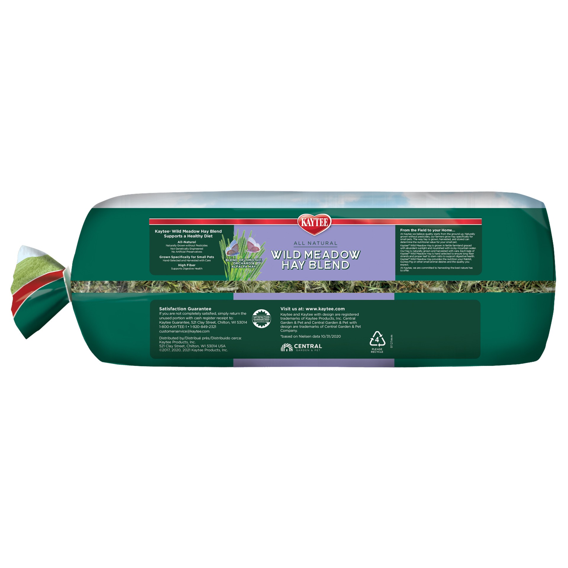 slide 9 of 10, Kaytee Wild Meadow Hay Blend 24 Ounces, 1 ct