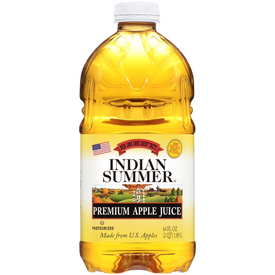 Indian Summer Apple Juice, Plastic 64 fl oz Shipt