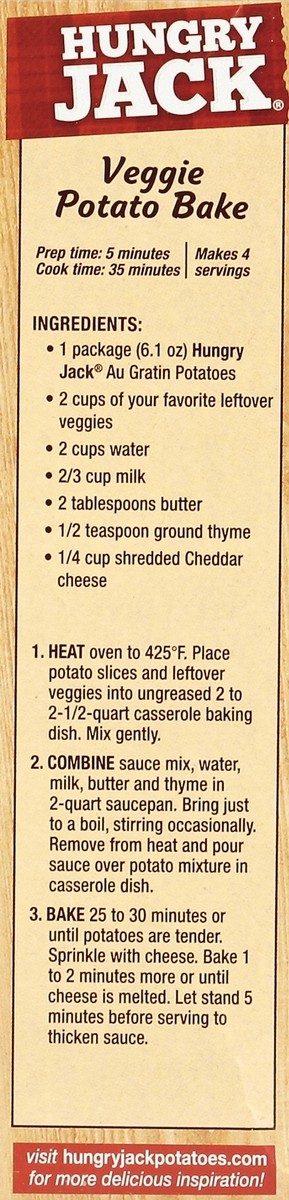 slide 6 of 6, Hungry Jack Potatoes Au Gratin, 6.1 oz