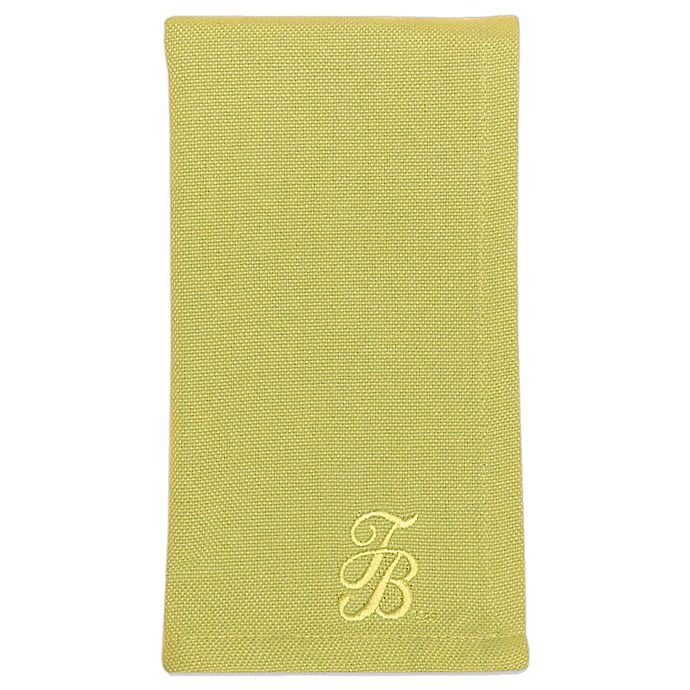 slide 1 of 1, Tommy Bahama Palm Tree Napkin - Olive, 1 ct