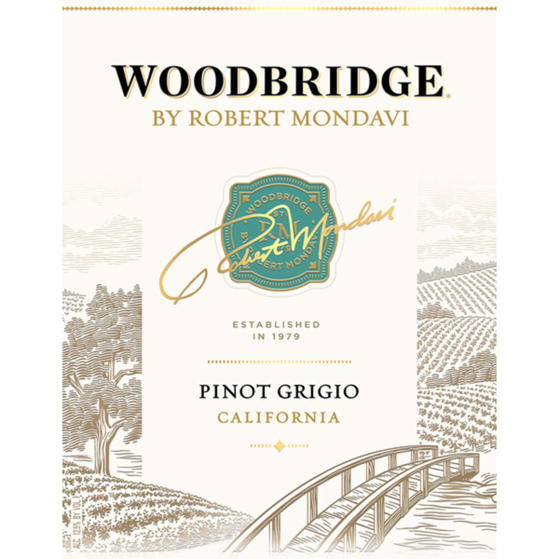 slide 7 of 7, Woodbridge by Robert Mondavi Pinot Grigio White Wine, 750 mL Bottle, 25.35 fl. oz