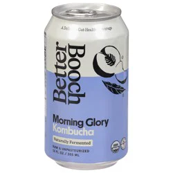 Better Booch Kombucha Sparkling Probiotic Drink Morning Glory 12 fl oz