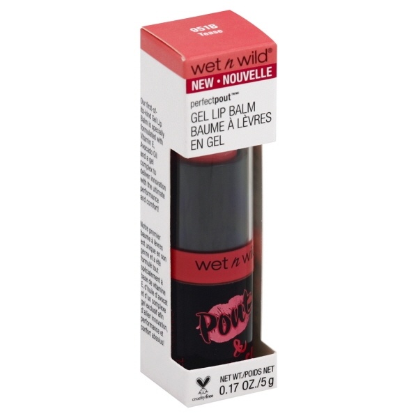 slide 1 of 1, wet n wild erfect Pout Gel Lip Balm Tease, 0.1 oz