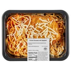 Crafted Market by Meijer Chicken Parmesan with Spaghetti