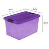 slide 5 of 13, Sterilite Latching Box /, 64 qt, 61 liter