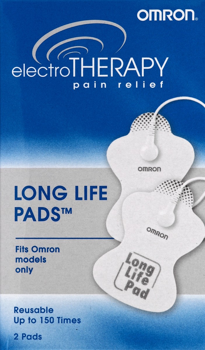 slide 4 of 5, Omron Electro Therapy Pain Relief Pads, 2 ct