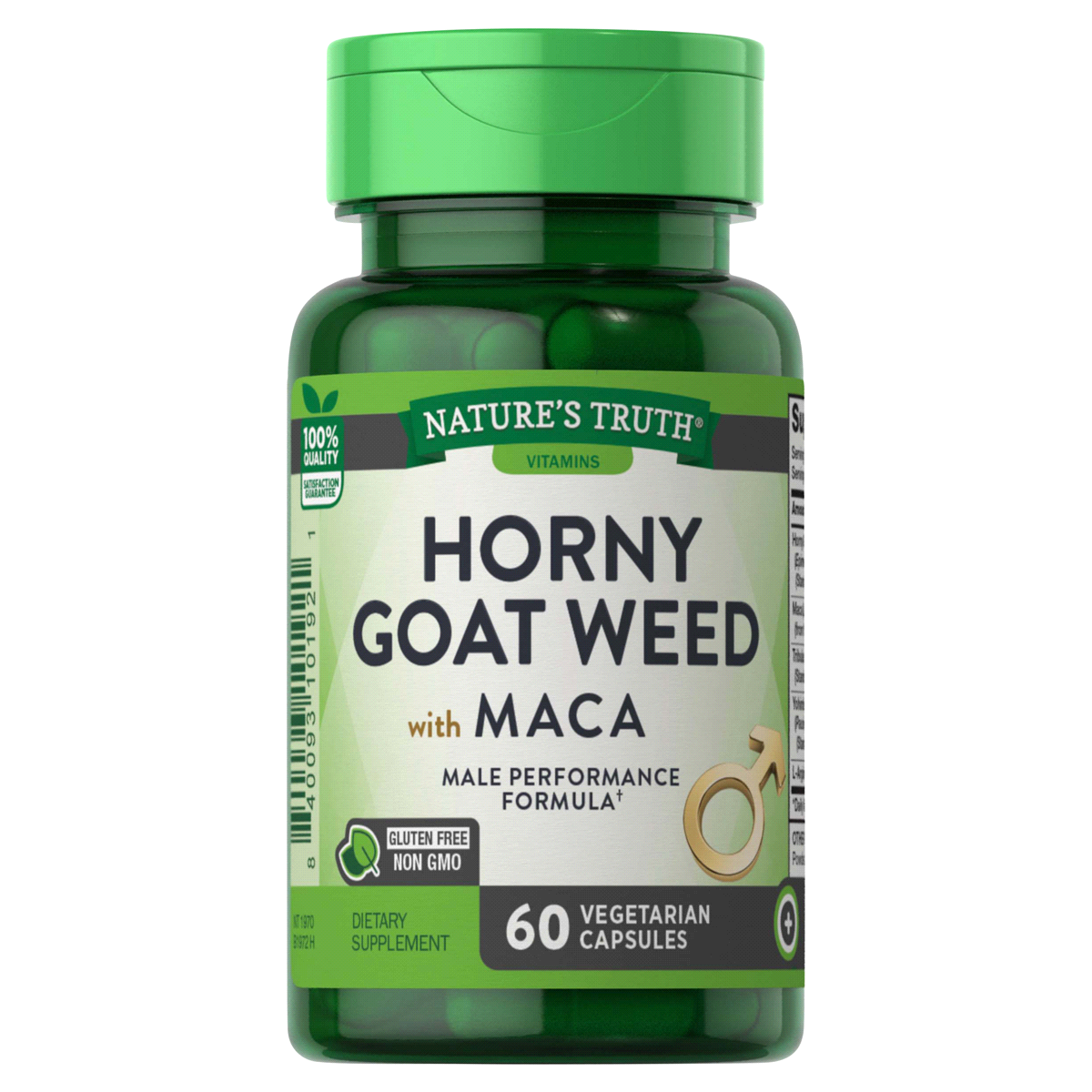 slide 1 of 5, Nature's Truth Horny Goat Weed with MACA, 60 ct