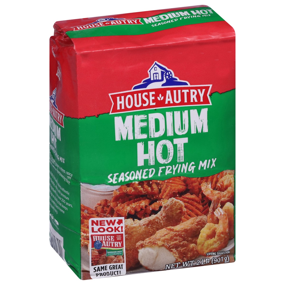 slide 12 of 14, House-Autry Seasoned Medium Hot Frying Mix 2 lb, 2 lb