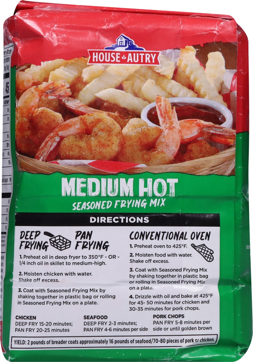 slide 4 of 14, House-Autry Seasoned Medium Hot Frying Mix 2 lb, 2 lb